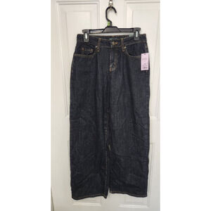 Wild Fable Dark Blue Low-Rise Baggy Jeans Size 4